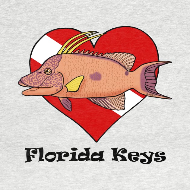 Florida Keys Hogfish by HonuHoney